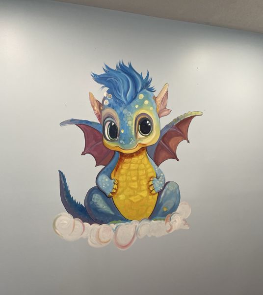 Baby Blue Dragon — Kids' Room