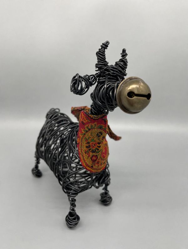 Goat — Spiral Horns (detail)